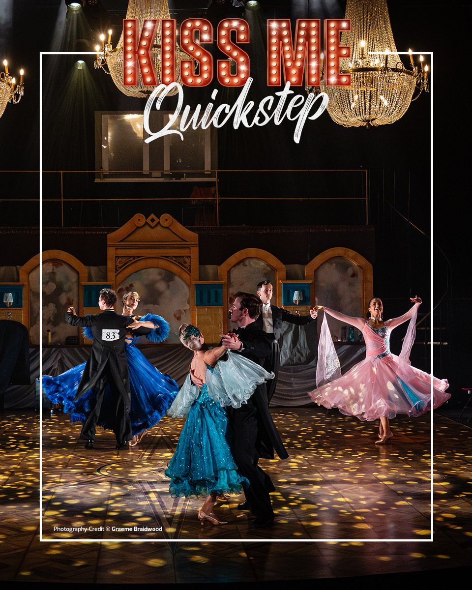 💃 NOW SHOWING! 🕺

The sequins are sparkling, the drama is unfolding, and the dancing is dazzling — #KissMeQuickstep is officially open at #DerbyTheatre! Step behind the scenes of competitive ballroom in this heartfelt, high-energy story by Amanda Whittington, packed with