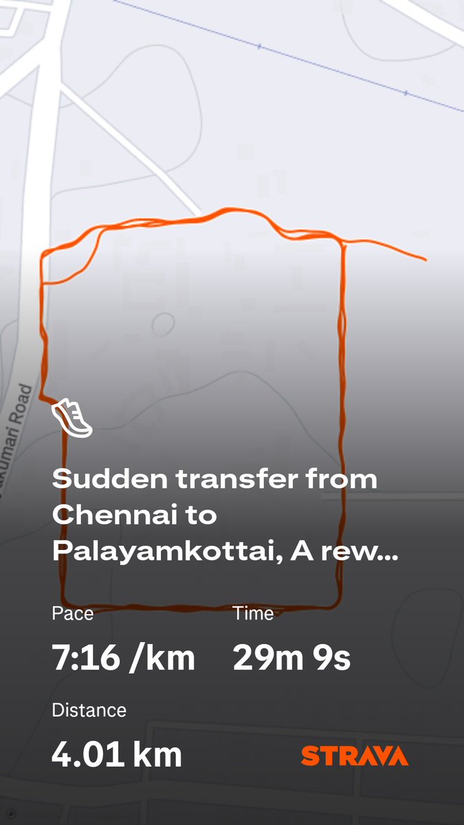 Check out my run on Strava: strava.app.link/D8JTLBeD3Tb