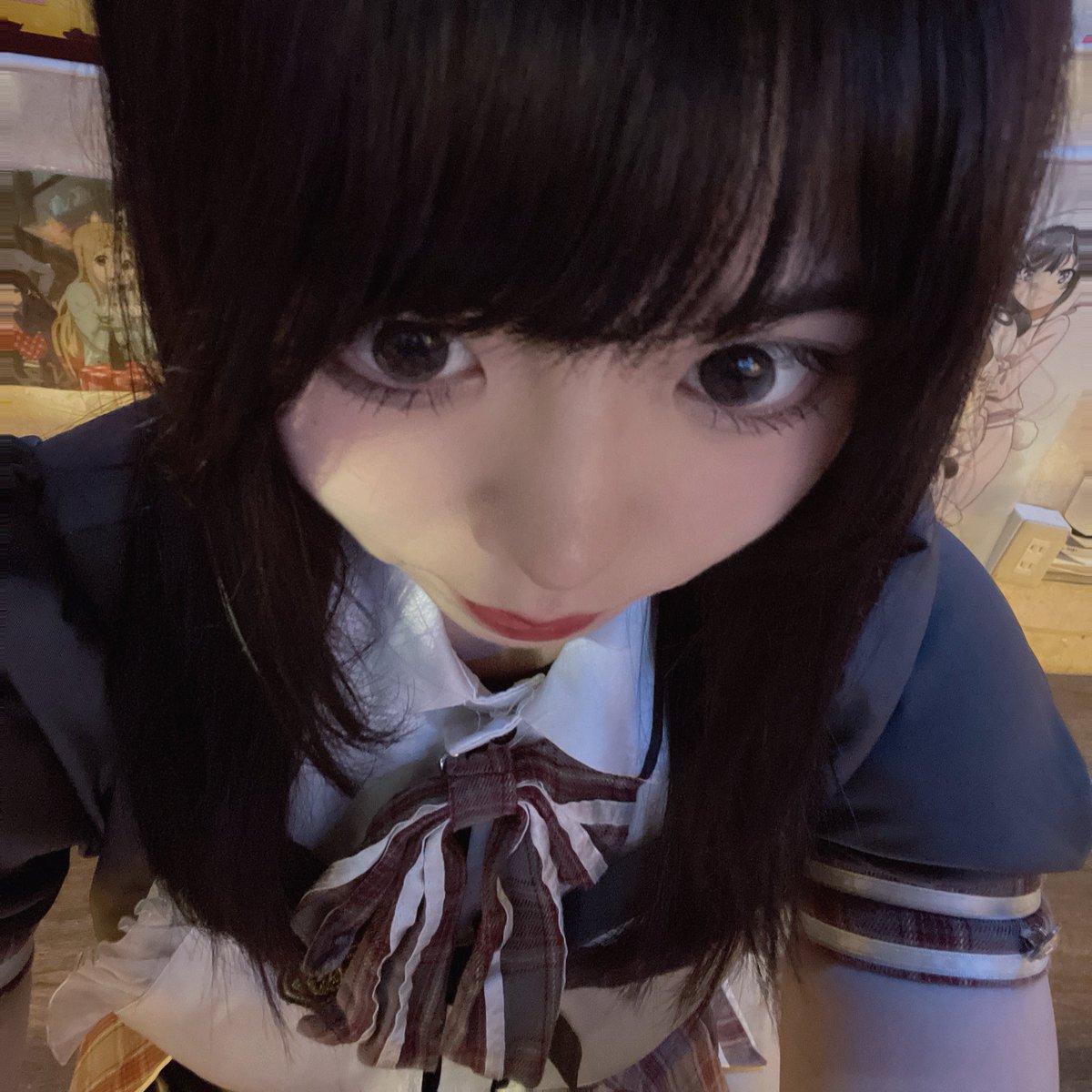 出勤💟
髪切ったばかりなのに雨で髪終わりました(泣)
#あるけみすと20 #アニソンDJバー