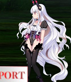 카렌의노출 부분 하트 모양으로 보여서 귀여워