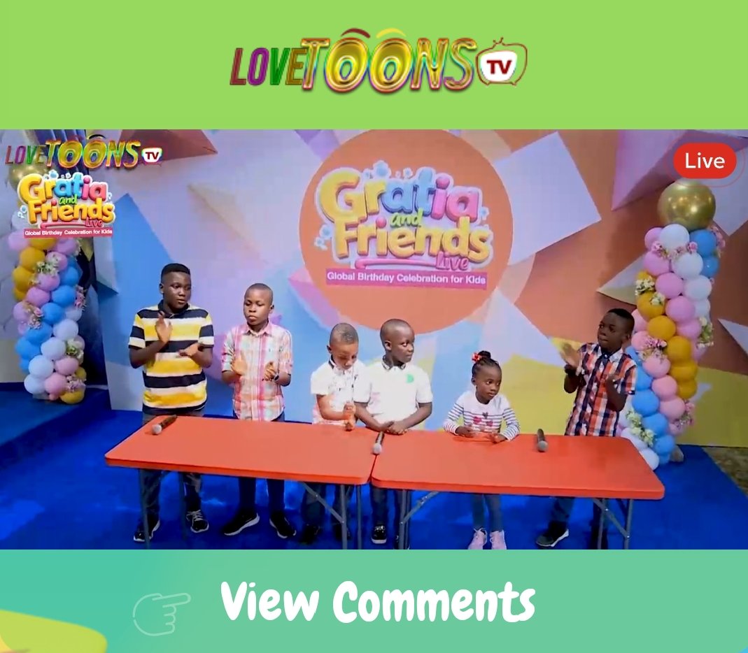 Lovetoons4kids's tweet photo. STILL SHOWING ON LOVETOONS TV!
πππΌπππΌ πΌππΏ ππππππΏπ ππππ (ππππ½πΌπ π½πππππΏπΌπ πΎππππ½ππΌππππ πππ πππΏπ)
Streaming live on π¬π¬π¬.π‘π€π«ππ©π€π€π£π¨.π©π«
#GratiaAndFriends
#Lovetoonstv
#CelebrationTime
#GAFL
#Lovetoons https://t.co/bQT6bM8ZGH