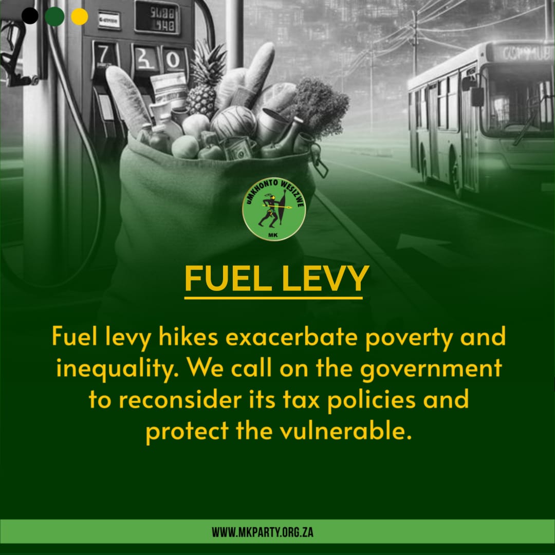 Fuel Levy

- Fuel levy hikes exacerbate poverty and inequality. 
- We call on the government to reconsider its tax policies and protect the vulnerable.