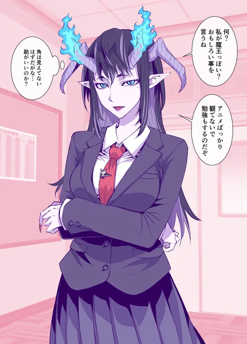 (うちの学校の生徒会長、どう考えても異世界から転生してきた感じがするんだよな～・・・) 