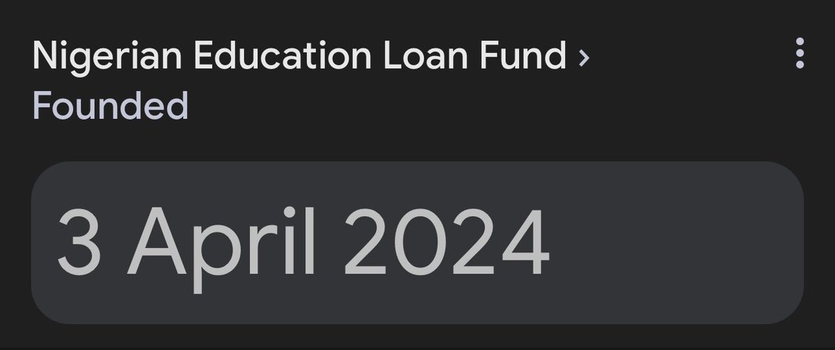 C in C (@charleschidube) on Twitter photo <a href="/officialEFCC/">EFCC Nigeria</a> NELFUND was established last year which no one has benefited from, so who have been eating the money before last year ? <a href="/officialEFCC/">EFCC Nigeria</a> NELFUND was established last year which no one has benefited from, so who have been eating the money before last year ?