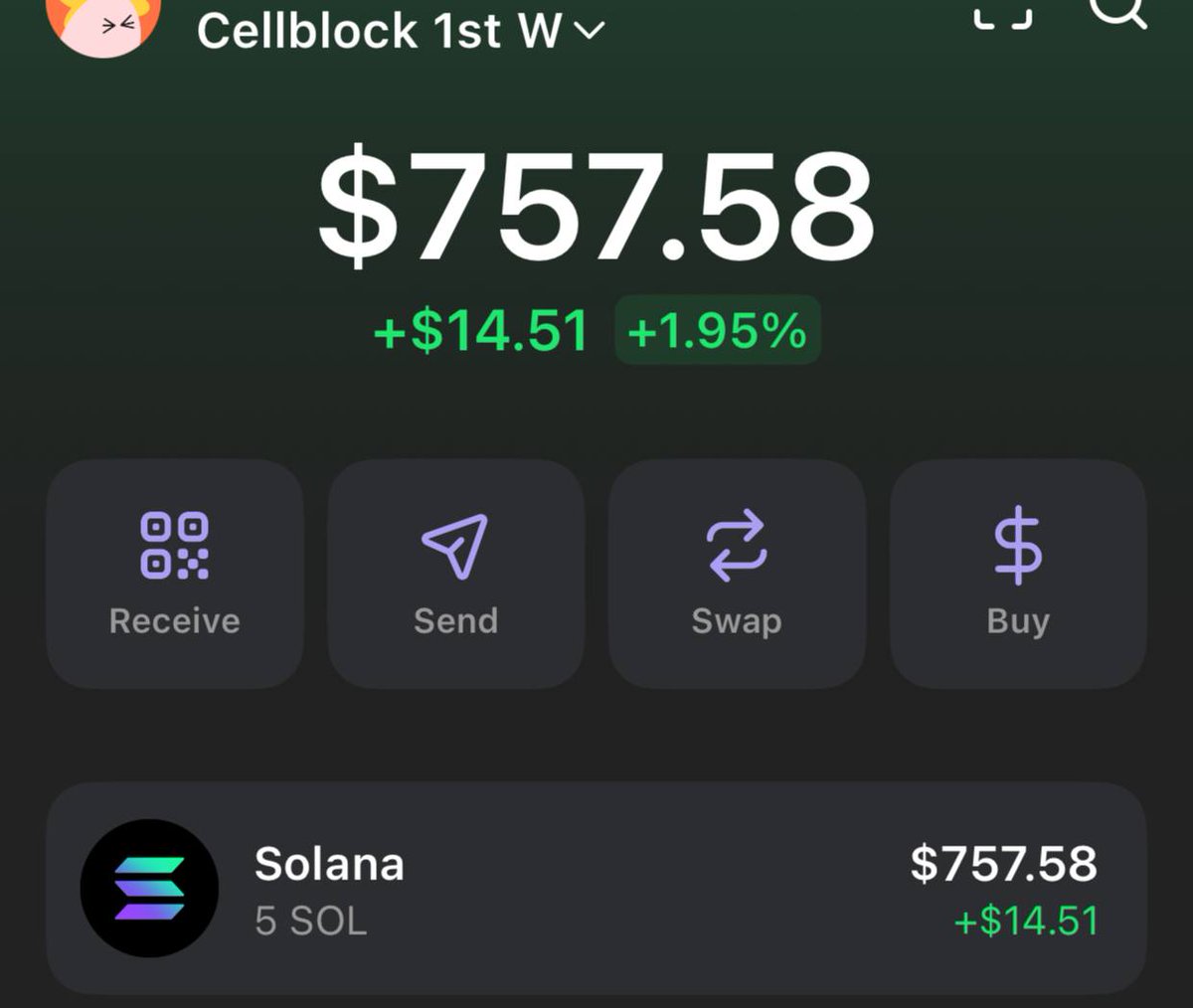 cellblock_six's tweet photo. 🚨 Who’s ready to bring this wallet back home? 🧠💼
Three wallets. Three winners. Real rewards.

🏆 1st: 5 SOL
🥈 2nd: 3 SOL
🥉 3rd: 2 SOL

To be eligible:
🔐 Finish the game
🪙 Hold at least 0.5% (500K $CELLBLOCK)
📬 DM the dev with the hidden key + proof

#CellblockSix is LIVE.
Let the breakout begin. 🗝️