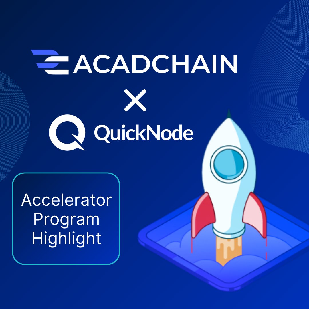 AcadChain tweet media