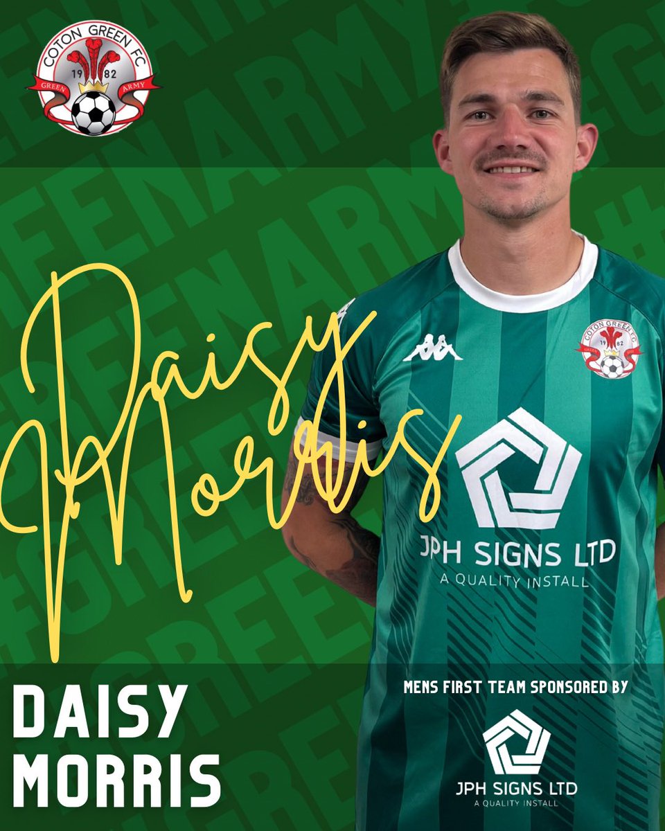 📝 | DIAGS FOR DAIS

Another huge one for us, as we are delighted to retain <a href="/Daisymoz_4/">Daisy</a> for our debut Step 5 season 😮‍💨

The versatile midfielder was a key member of last years squad, bringing quality and leadership to the team in every performance 👏🏻

🟢⚫️🔴

#GreenArmy