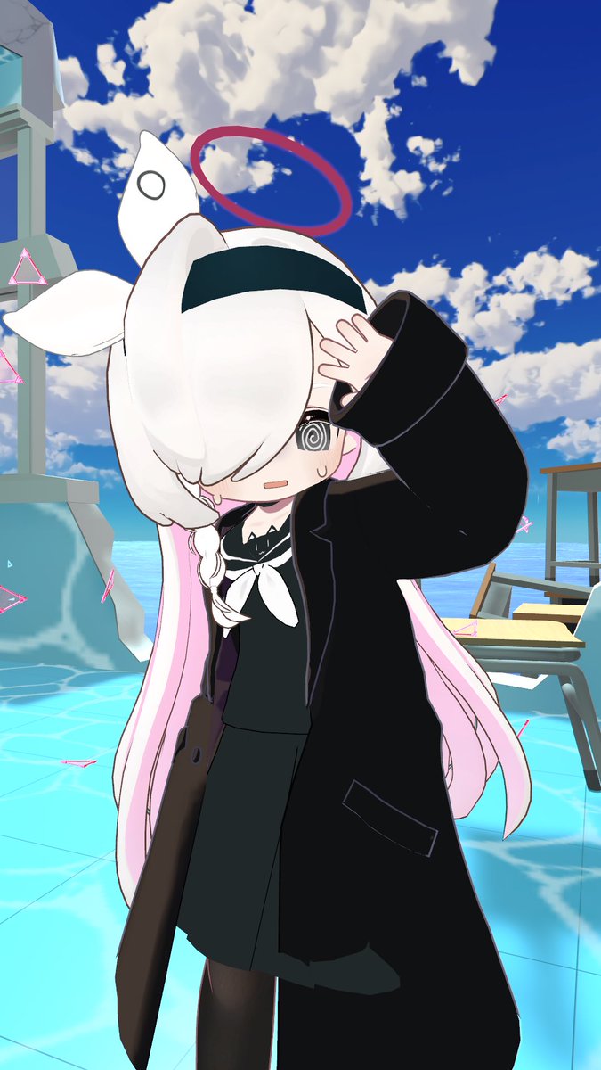 karakuri0213's tweet photo. Q.最近なにしてんの？

A.ブルアカをずっと楽しみ続け、毎日イラストを描きながらサークル活動を続けています。(たまに知り合いに売り子してもらったり)
現在毎日イラストが500日を超えました。

あとはVRCに帰っています。最近はイベント主催をやりながら改変したりのんびりしたりしてます。 https://t.co/3C4wgeTZVk