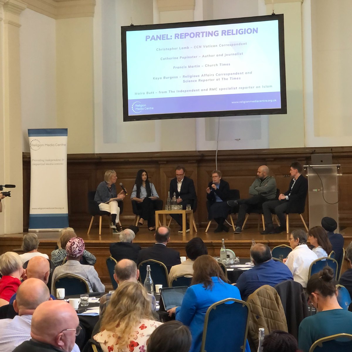 Our #RMCFestival journalist panel reflecting on huge stories such as the Pope Francis’ funeral, Justin Welby’s resignation and the Southport riots - and how expertise in religion is crucial to broaden those stories at the intersection of religion and the news