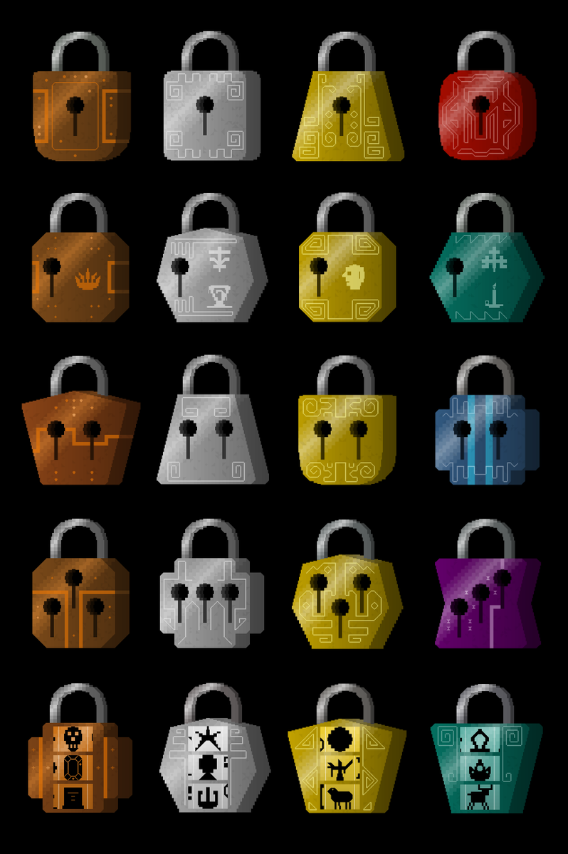 Ultima Ratio Regum 0.11 devlog #36 is now live!

Procedurally generating padlocks - what could be better?

markrjohnsongames.com/2025/05/24/ult…

#gamedev #indiedev #roguelike #screenshotsaturday