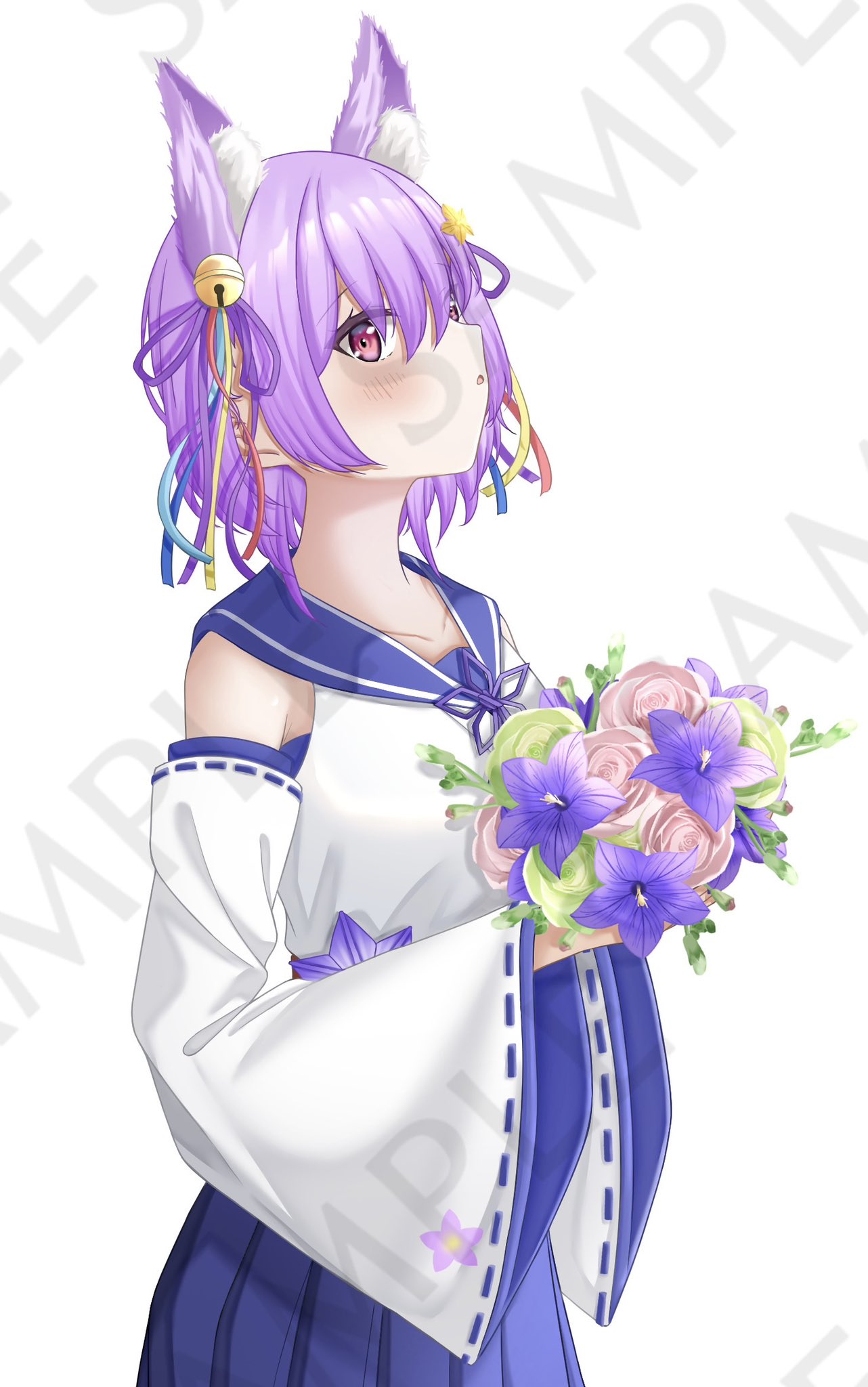 最新モデル 岡止々岐ベルフラワー  X: on コスプレウィッグ