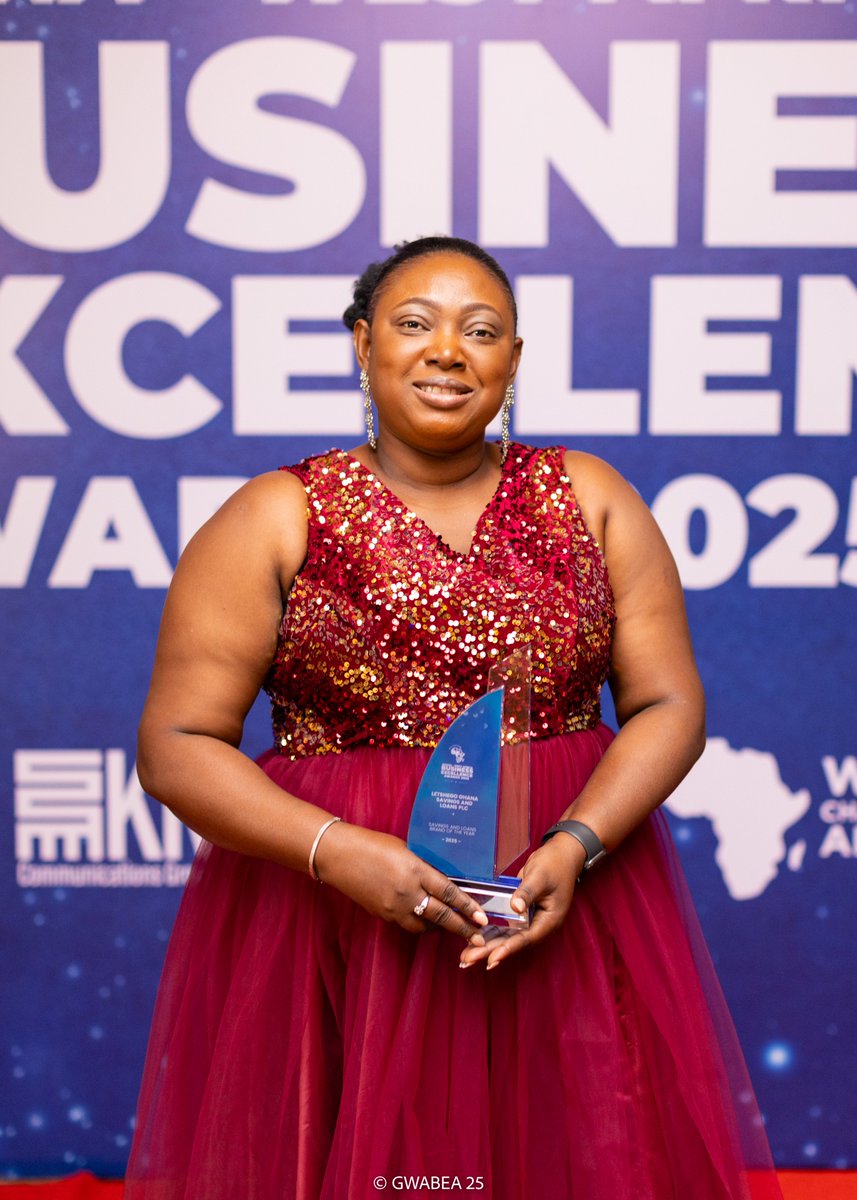 LetshegoGhana's tweet image. Last Saturday at the 8th Ghana-West Africa Business Awards, Letshego Ghana received the &quot;Savings &amp;amp; Loans Brand of the Year&quot; award.

This is a testament to our commitment, making innovative financial solutions accessible to all &amp;amp; the hard work of our PEOPLE!

#GWABEA25 #Letshego