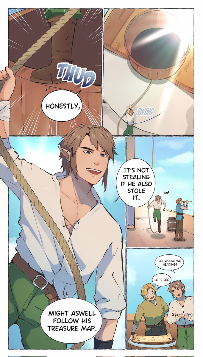 Tale of Tails

[Pirate Au Zelda]

#Thelegendofzelda #Loz #TwilightPrincess #ocarinaoftime #botw #totk #Zelda #zelink