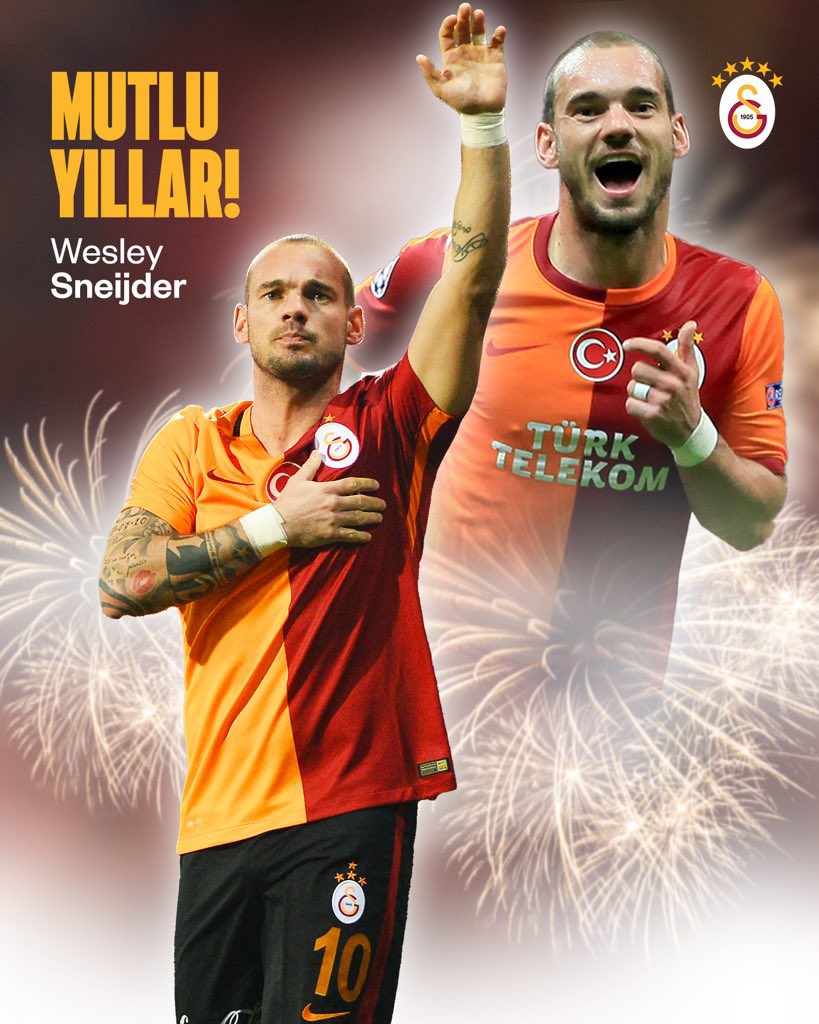 Gefeliciteerd met je verjaardag, Wesley Sneijder! 💛❤️🦁🎁
#sneijder