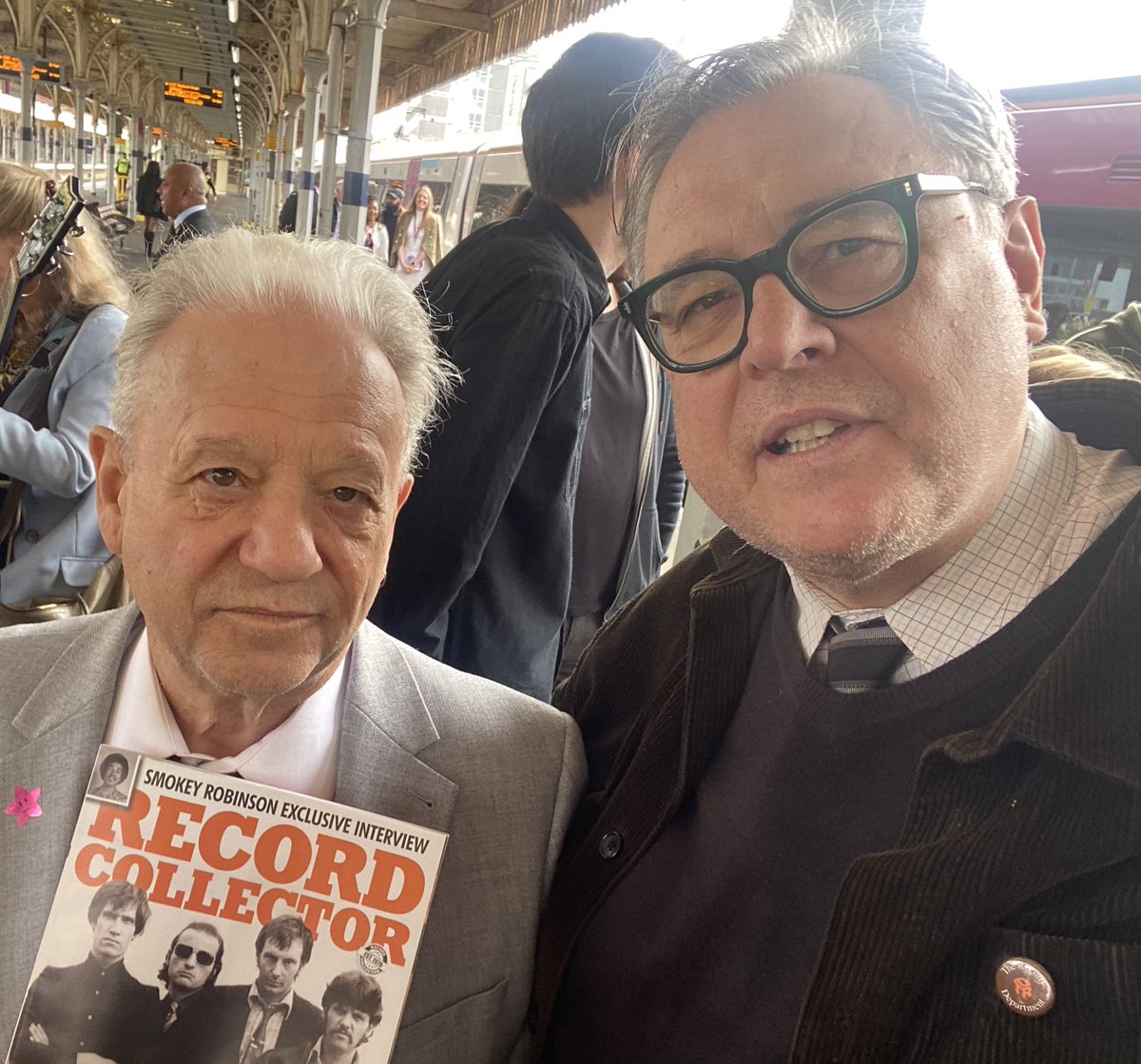 Daryl Easlea (@lordwakering) on Twitter photo What a way to start a Monday: the new <a href="/c2c_Rail/">c2c Rail</a> Wilko Johnson train, with Sparko and Will Birch, playwright Jonathan Maitland and Johnson Willis. Wilko's son Simon did a heartfelt speech and pulled the cord. <a href="/DavidBSampson/">David Burton-Sampson MP</a> represented. i shoved a <a href="/RecCollMag/">Record Collector Mag</a> in Sparko's mitt! What a way to start a Monday: the new <a href="/c2c_Rail/">c2c Rail</a> Wilko Johnson train, with Sparko and Will Birch, playwright Jonathan Maitland and Johnson Willis. Wilko's son Simon did a heartfelt speech and pulled the cord. <a href="/DavidBSampson/">David Burton-Sampson MP</a> represented. i shoved a <a href="/RecCollMag/">Record Collector Mag</a> in Sparko's mitt!