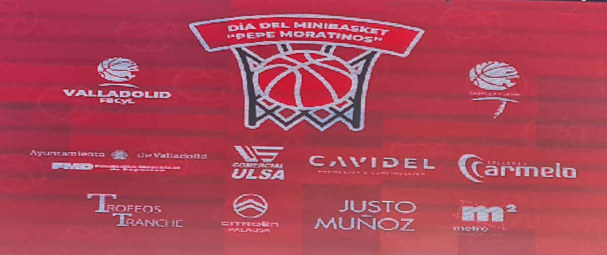 El sábado 7 de junio se celebró la Fiesta del Minibasket "Pepe Moratinos" en Valladolid  
  ⛹️‍♀️⛹️⛹️⛹️‍♀️
🏀🏀Galeria de Fotos disponible🏀🏀
👇Pincha aquí para ver 
flic.kr/s/aHBqjChgWu