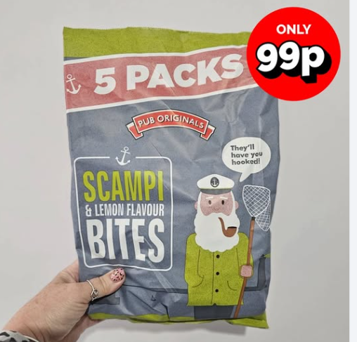 ParkgateTweets's tweet image. Can't resist the tempting Scampi &amp;amp; Lemon Bites? 
Get your hands on them at @Poundstretcher! 
It's love at first bite! 🍋🍤 
#poundstretcher!