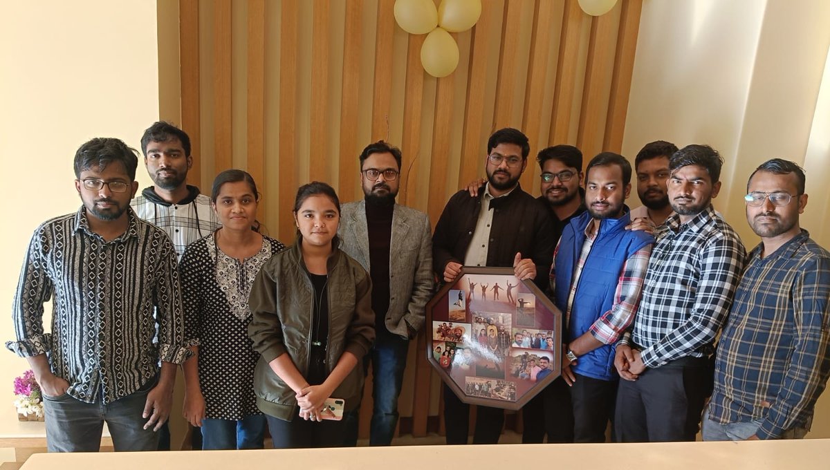 Murarka Lab IIT Jodhpur (@smlab_iitj) on Twitter photo Our Ph.D. student <a href="/sudhir859/">Sudhir Kumar Hota</a> has successfully defended his Thesis Today. Many Congratulations 🎉👏 & all the best for your future endeavour! Special thanks to Prof. Kaliappan <a href="/KrishnaPKaliap1/">Krishna P Kaliappan</a> for evaluating his Thesis! Thanks to <a href="/iitjodhpur/">Indian Institute of Technology Jodhpur</a> & <a href="/EduMinOfIndia/">Ministry of Education</a> for his fellowship. Our Ph.D. student <a href="/sudhir859/">Sudhir Kumar Hota</a> has successfully defended his Thesis Today. Many Congratulations 🎉👏 & all the best for your future endeavour! Special thanks to Prof. Kaliappan <a href="/KrishnaPKaliap1/">Krishna P Kaliappan</a> for evaluating his Thesis! Thanks to <a href="/iitjodhpur/">Indian Institute of Technology Jodhpur</a> & <a href="/EduMinOfIndia/">Ministry of Education</a> for his fellowship.