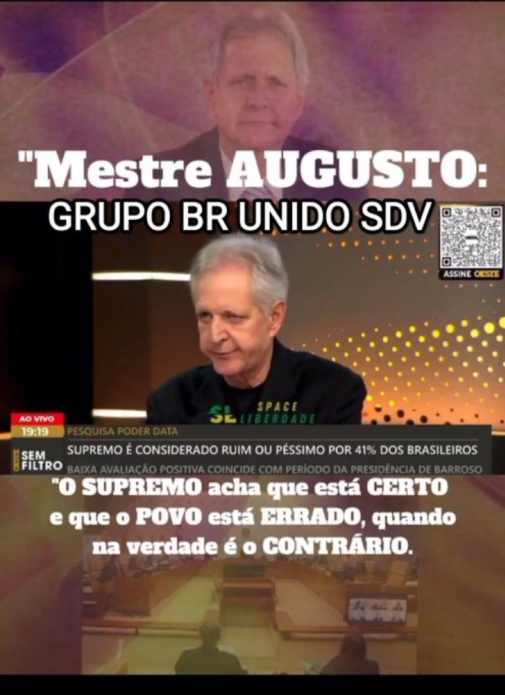 ReGina 🇧🇷✨ (@simplesmentere) on Twitter photo #BRUNIDOSDV🇧🇷
"O SUPREMO ACHA QUE ESTÁ CERTO E QUE O POVO ESTÁ ERRADO, QUANDO, NA VERDADE É O CONTRÁRIO!"🤨
<a href="/LeilaLicio/">🇧🇷Leila Dias Licio🇧🇷</a>
<a href="/REJLYR/">`✵•.¸,✵°✵.。.✰ RÊ LYRIO B22 25,4 K ✰.。.✵°✵,¸.•✵´</a>
<a href="/denisegouveia3/">denise gouveia</a>
<a href="/ALSBW01/">❀ᬁ𝑨𝒏𝒂𑜞᭄ᬁ 𝑩𝒂𝒏𝒌𝒆𝒓 🪄</a>
<a href="/SimplesmenteRe/">ReGina 🇧🇷✨</a>
<a href="/IreteSouza/">Irete de Souza</a>
<a href="/LaFenix61/">La Fênix</a>
<a href="/Direita_83/">Mito Maníaca 👊🏻🇧🇷</a>
@nuu0204
<a href="/WilliamJPatriot/">🇧🇷William Patriota.'.🇧🇷</a>
@FER_DEM83
<a href="/Fernand80013911/">Fernanda</a>
<a href="/silveira50/">LENA BASSANI</a> #BRUNIDOSDV🇧🇷
"O SUPREMO ACHA QUE ESTÁ CERTO E QUE O POVO ESTÁ ERRADO, QUANDO, NA VERDADE É O CONTRÁRIO!"🤨
<a href="/LeilaLicio/">🇧🇷Leila Dias Licio🇧🇷</a>
<a href="/REJLYR/">`✵•.¸,✵°✵.。.✰ RÊ LYRIO B22 25,4 K ✰.。.✵°✵,¸.•✵´</a>
<a href="/denisegouveia3/">denise gouveia</a>
<a href="/ALSBW01/">❀ᬁ𝑨𝒏𝒂𑜞᭄ᬁ 𝑩𝒂𝒏𝒌𝒆𝒓 🪄</a>
<a href="/SimplesmenteRe/">ReGina 🇧🇷✨</a>
<a href="/IreteSouza/">Irete de Souza</a>
<a href="/LaFenix61/">La Fênix</a>
<a href="/Direita_83/">Mito Maníaca 👊🏻🇧🇷</a>
@nuu0204
<a href="/WilliamJPatriot/">🇧🇷William Patriota.'.🇧🇷</a>
@FER_DEM83
<a href="/Fernand80013911/">Fernanda</a>
<a href="/silveira50/">LENA BASSANI</a>