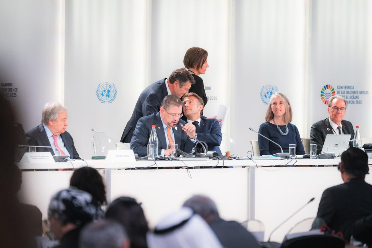 cestrosi's tweet photo. Merci au président @EmmanuelMacron 🇫🇷 et au président @RodrigoChavesR 🇨🇷 d’avoir proposé Nice aux Nations Unies pour accueillir ce sommet, ainsi qu’au secrétaire général @antonioguterres et au président de l’Assemblée générale, Philémon Yang, pour la confiance qu’ils nous ont accordée.