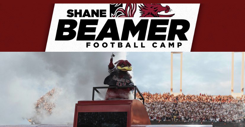 Exited for our guys to compete today <a href="/GamecockFB/">Gamecock Football</a> team camp.