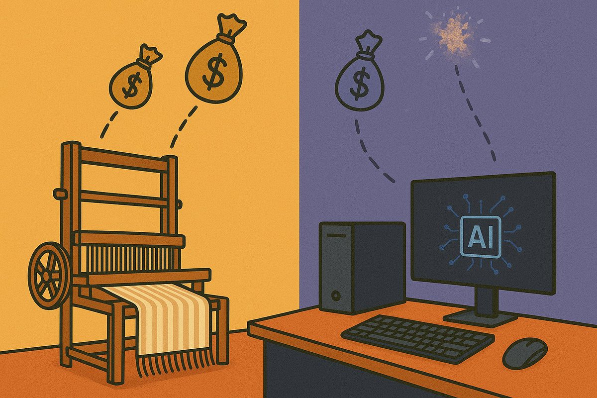 A Warren Buffett Textile Lesson For The Rising AI Roll-Up Trend

"Once a few people in the parade decide to stand on their tiptoes, everyone has to stand on their tiptoes. No one can see any better, but they’re all slightly worse off."

open.substack.com/pub/94040/p/a-…