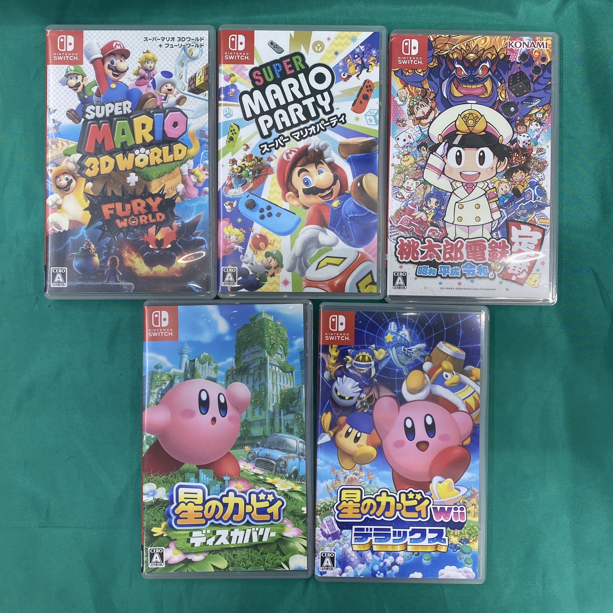 星のカービィディスカバリー & スーパーマリオ3Dワールド+フューリーワールド 新品未開封 【星のカービィ ディスカバリー】【マリオ3Dワールド