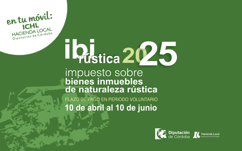 Instituto de Cooperación con la Hacienda Local (@ichaciendalocal) on Twitter photo 🔔¡Atención!🔔
📅 Hoy finaliza el periodo de pago en voluntaria del Impuesto sobre Bienes Inmuebles de naturaleza rústica 2025 (#IBIRústica).
¡Evite recargos y no lo deje pasar!
☎️ 957498283
💻 bit.ly/ICHL_IBIrustic…
<a href="/dipucordoba/">Diputación de Córdoba</a> 🔔¡Atención!🔔
📅 Hoy finaliza el periodo de pago en voluntaria del Impuesto sobre Bienes Inmuebles de naturaleza rústica 2025 (#IBIRústica).
¡Evite recargos y no lo deje pasar!
☎️ 957498283
💻 bit.ly/ICHL_IBIrustic…
<a href="/dipucordoba/">Diputación de Córdoba</a>