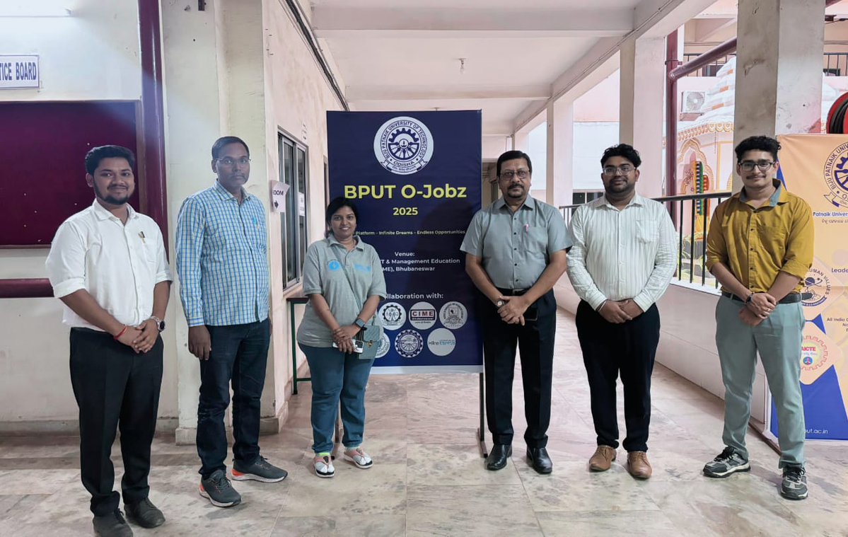 Huge thanks to College of IT &amp; Management Education, Bhubaneswar &amp; #BPUT for excellent support on our placement drive!

Grateful for Shri Manoranjan Mohapatra (BPUT) &amp; Dr. Raghunath Sahu (Principal).

#Kudos  to Team Hirekarma – Sohan, Rohit, Ansuman – for organizing!

#odisha
