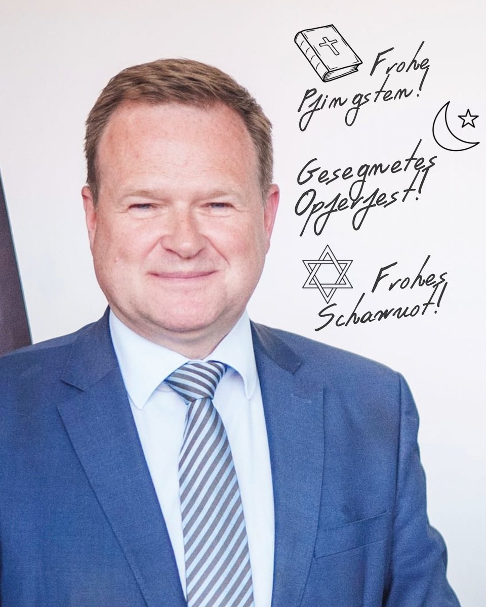 Frohe Pfingsten! 
Gesegnetes Opferfest! 
Frohes Schawuot!