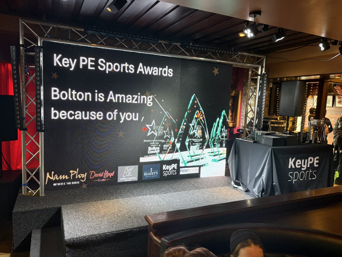We’re all very excited to be at the Key PE Sports Awards 2025! Thank you <a href="/keypesports/">Key PE Sports</a> ! 🏆