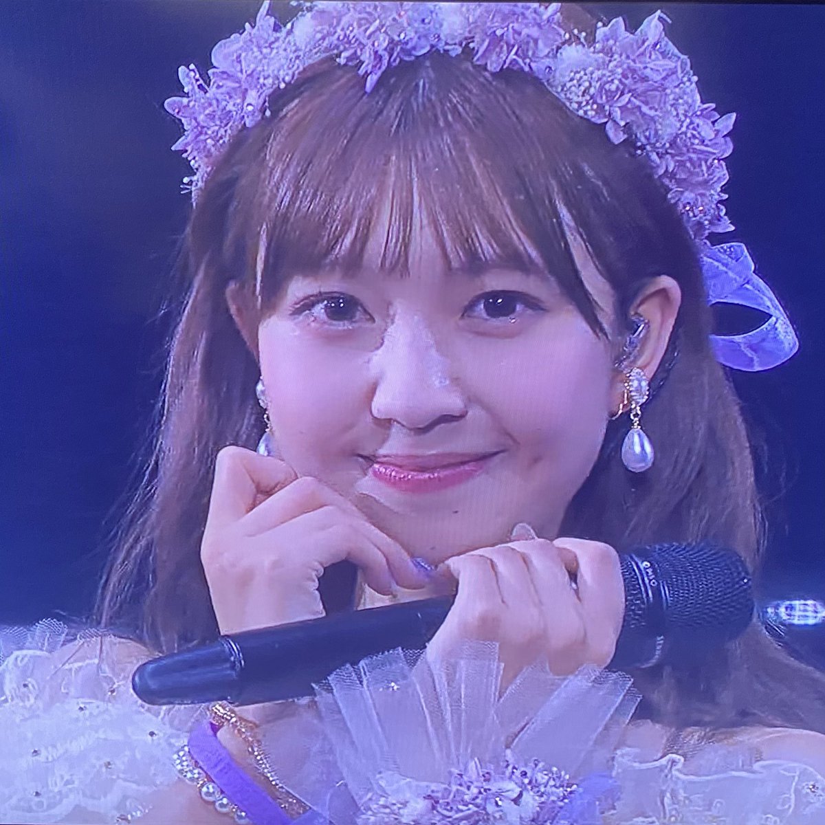 chisaki_country's tweet photo. りかちゃんご卒業おめでとうございます🎉
最後までキラキラ笑顔が本当に本当にステキでした☺️💜
昭和歌謡を広める活動、さ��なる活躍を期待しています！！また会える日まで✨🦕
#BEYOOOOONDS
#島倉りか https://t.co/5br97XQsYg