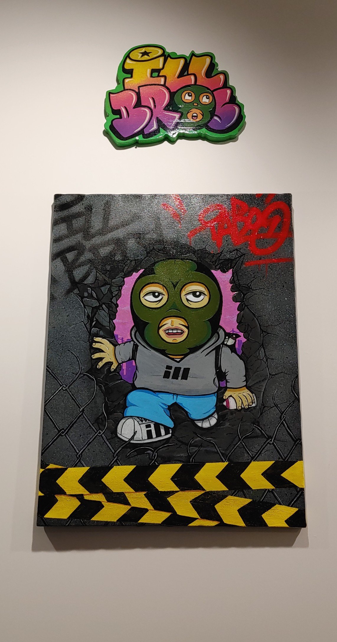 TABOO ONE ILL BROS キャンパスアート