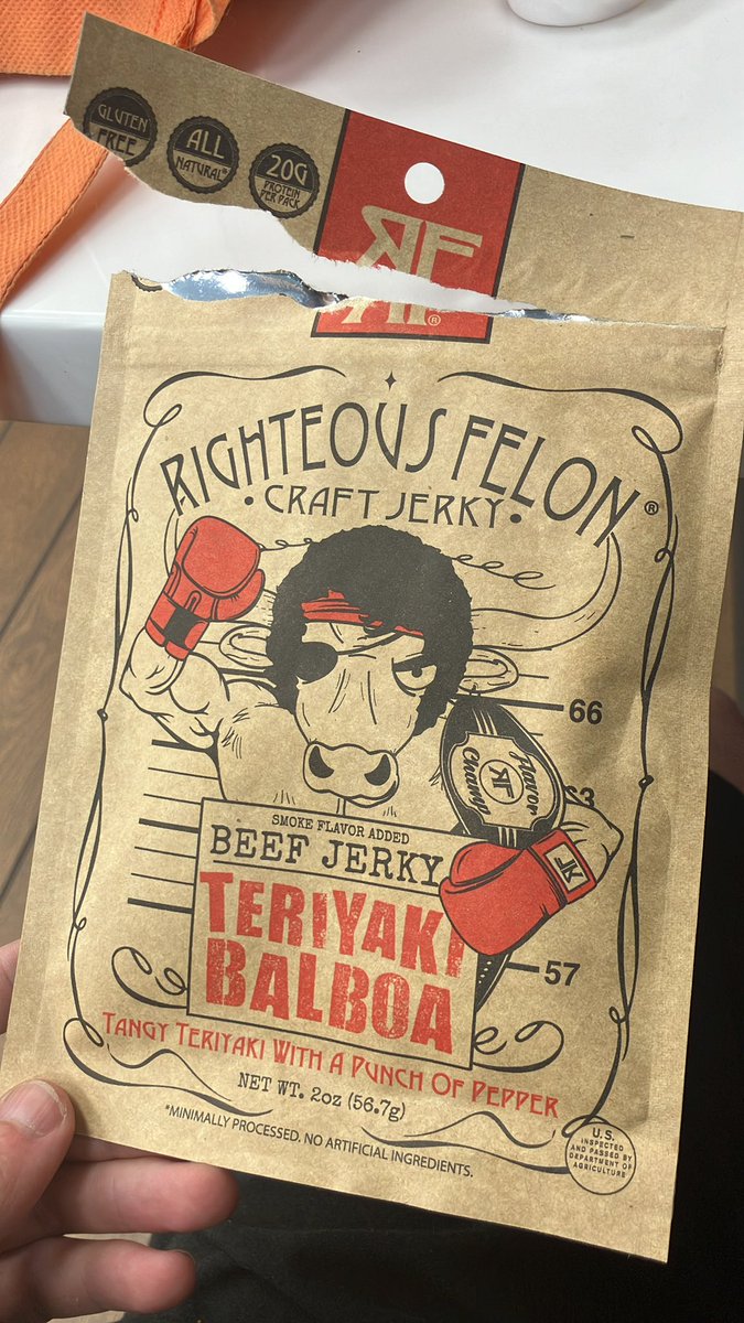 this is the best beef jerky ive ever had. never been so happy to spend 6$ on an item. cant wait to try the other flavors. WOW💥