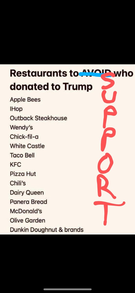 0Rthebest91033's tweet photo. Best Restaurants In America Please SUPPORT ALL of Them!!
Thank You ๐
#BESTRestaurantsInAmerica
#PleaseSupportTheBESTRestaurantsInAmerica
#FCKOFFDemocRATS
#J7Insurrection #DisingenuousEntitledPeople #democratsaredomesticterrorists #LosAngelesProtests #LosAngelesProtestsJ7 https://t.co/gQfBdQzGuH