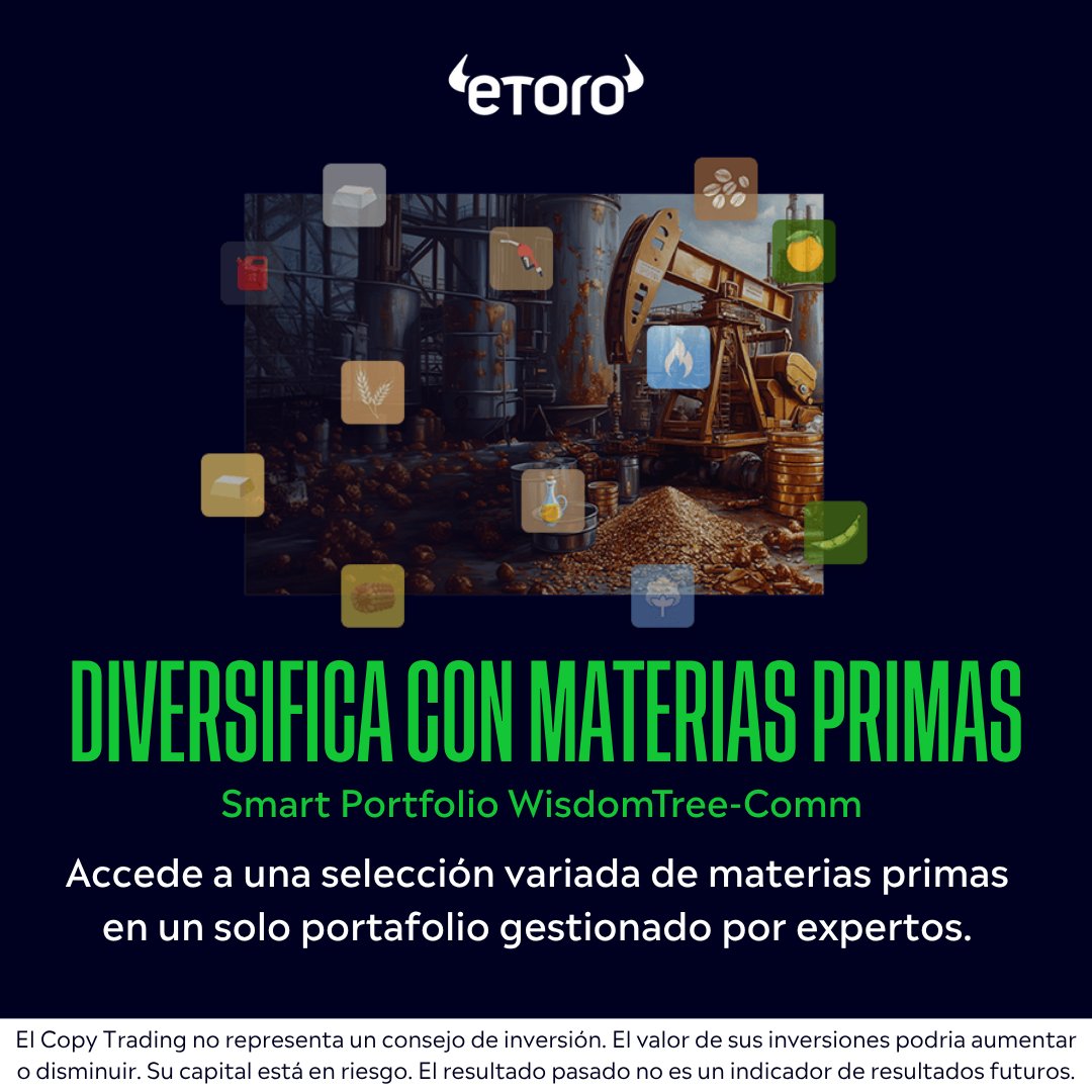 eToroES's tweet photo. ¿Tienes un enfoque inteligente para tus inversiones? 🔍 Descubre los Smart Portfolios de eToro.

🌐 Más de 65 carteras temáticas, diseñadas por nuestros expertos, para que inviertas en tendencias clave como AI-Revolution, Fin-Tech o Space-Tech. ¡Empieza hoy! ⬇