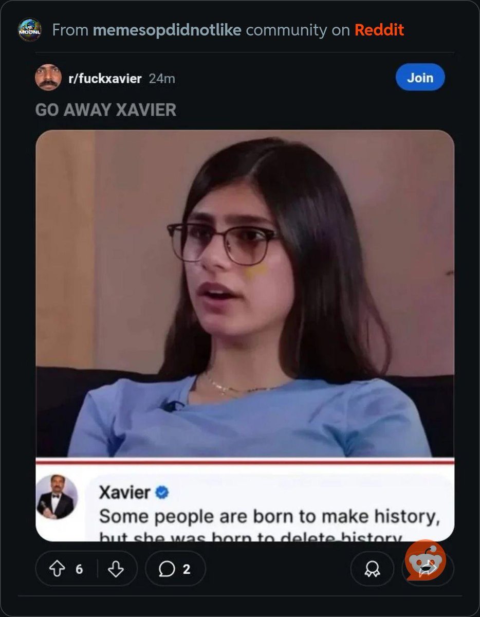 Mememuncher (@mememuncher420) on Twitter photo lmao i just createed a reddit account and this is the second post i see <a href="/RealXavier011/">😈 Xavier ✞</a> they seriously have a r/f*ckxavier?!... lmao i just createed a reddit account and this is the second post i see <a href="/RealXavier011/">😈 Xavier ✞</a> they seriously have a r/f*ckxavier?!...