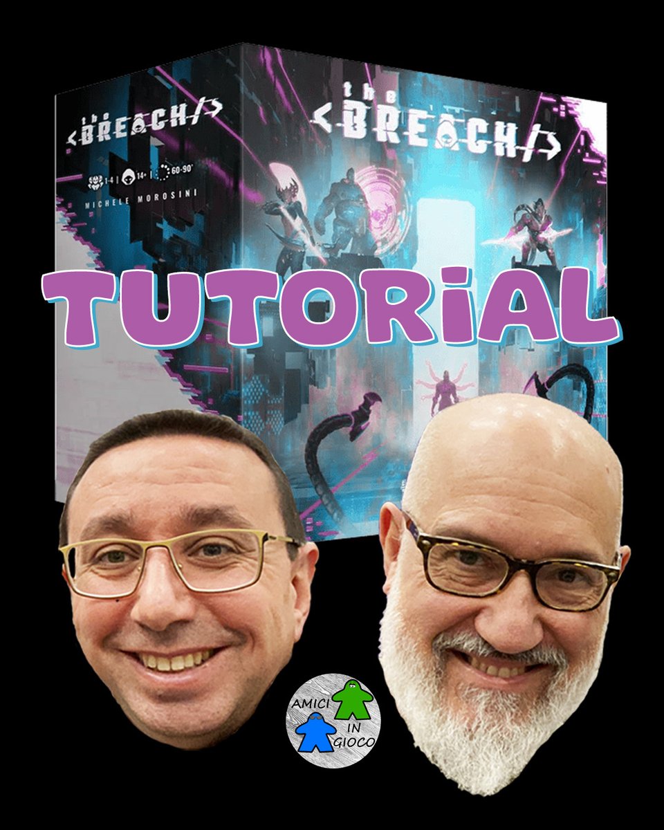 Amici in Gioco (@amiciingioco) on Twitter photo VideoTUTORIAL del gioco THE BREACH della
<a href="/LudusMagnus_S/">Ludus Magnus Studio</a>
👉 youtu.be/g11W9_we8b0
#giochidatavolo #nerd #boardgames #boardgamer #boardgame #recensione #tutorial #videounboxing #ludusmagnusstudio #thebreach VideoTUTORIAL del gioco THE BREACH della
<a href="/LudusMagnus_S/">Ludus Magnus Studio</a>
👉 youtu.be/g11W9_we8b0
#giochidatavolo #nerd #boardgames #boardgamer #boardgame #recensione #tutorial #videounboxing #ludusmagnusstudio #thebreach