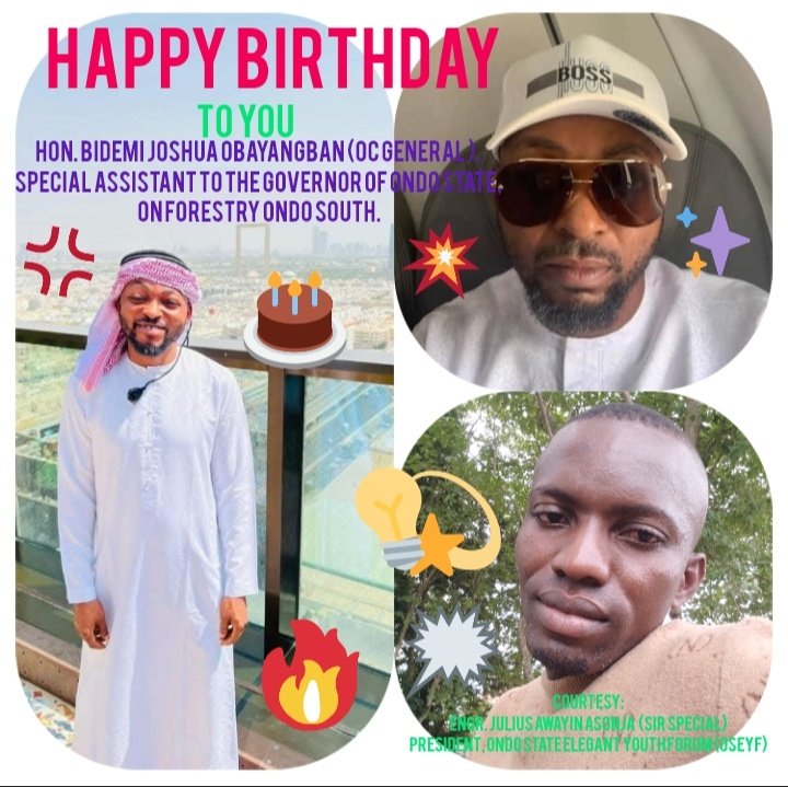 "A Beacon of Visionary Leadership: OC General Celebrated on His Birthday by Ondo State Elegant Youth Forum President"

Click here 👇to read more.......

futureloaded.com/a-beacon-of-vi…