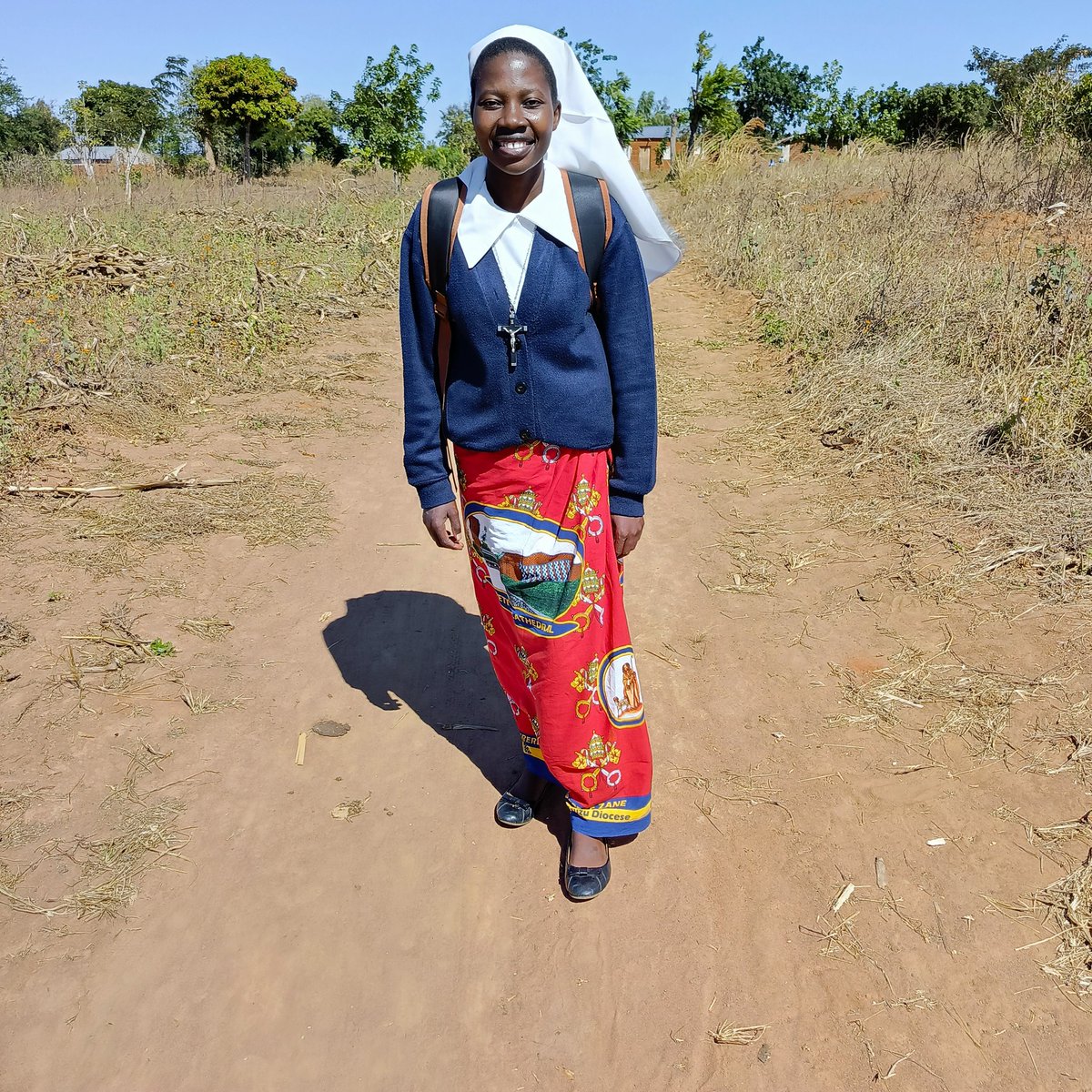 On my way home  from the apostolate. Have a blessed day every one.