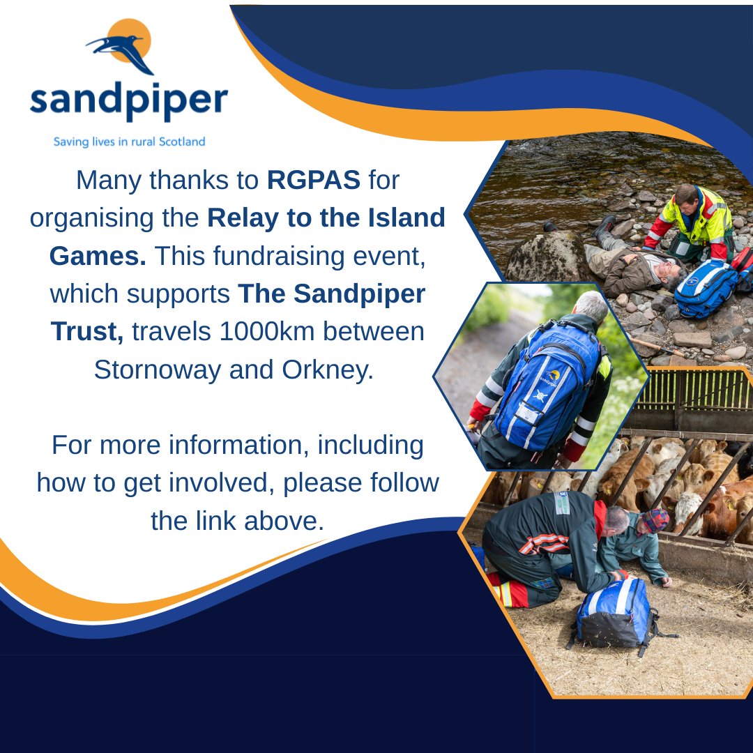 Beginning on July 4th in Stornoway, the relay will travel to Skye, Applecross, Ullapool and Thurso before culminating in Kirkwall on July 10th in time for the Orkney Island Games. For more information on the event and how to donate visit
justgiving.com/campaign/1000k…
