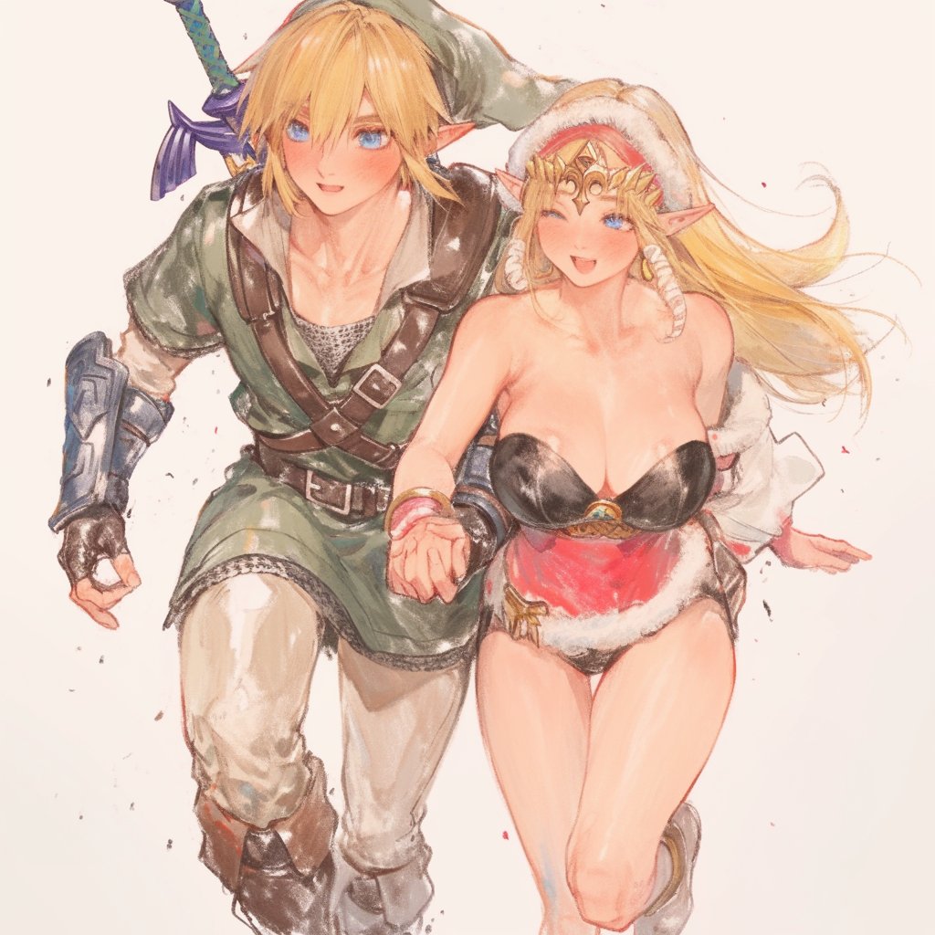 We should always stay together. #link #ZeldaTearsOfTheKingdom #ゼルダ #ゼルダの伝説 #Zelda #fanart