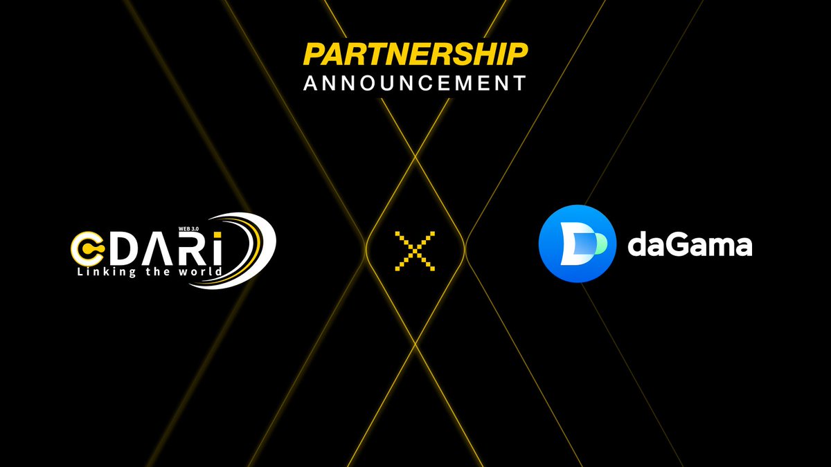 🚨 PARTNERSHIP ANNOUNCEMENT 🚨

We’re thrilled to collaborate with <a href="/dagama_world/">daGama</a> — the world’s first Real World Locations (RWL) platform on Arbitrum, merging blockchain &amp; AI to restore trust in travel &amp; recommendations!

🗺 User-Generated Map — share, explore, &amp; monetize