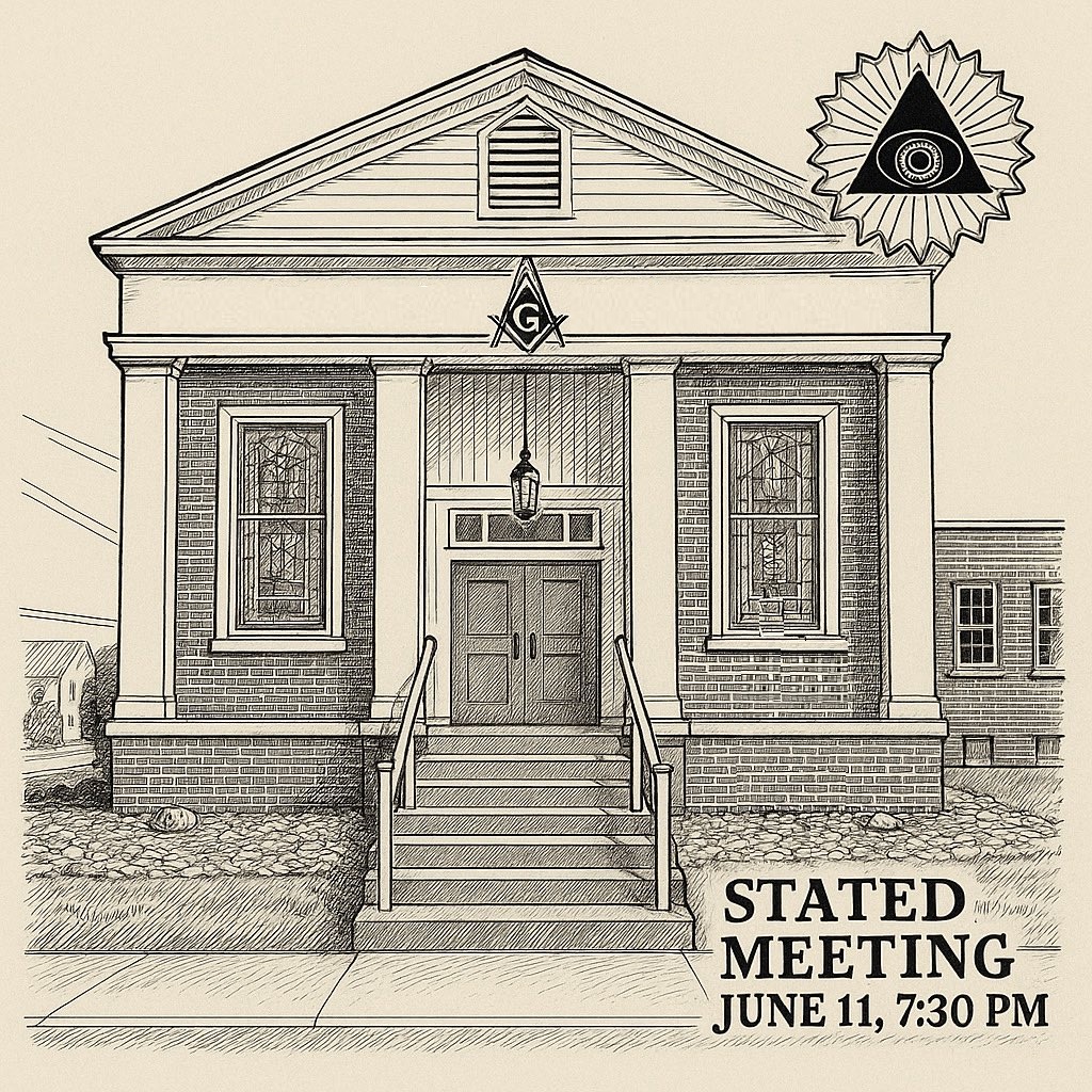 We’re hoping to see you there!  7:30pm our meeting begins with dinner at 6:30! #BeLegendary #Freemasonry