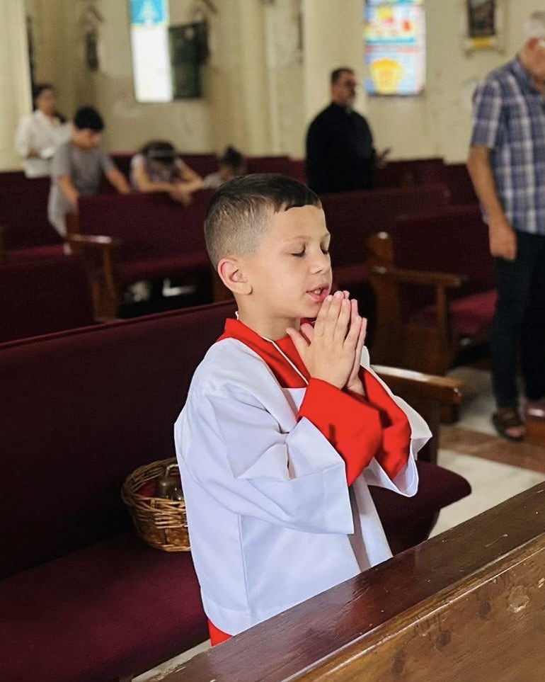 chunguskitten (@chunguskitten) on Twitter photo Monday in Gaza: day 612
Holy Family Catholic Church Monday in Gaza: day 612
Holy Family Catholic Church