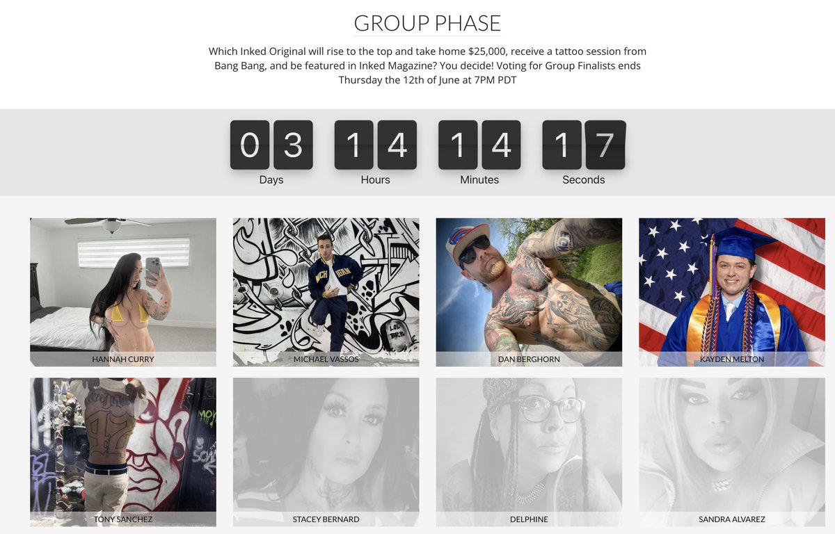 We are SO close. 1st place goes right to semi final playoffs, 2nd place has to go to a wild card round. PLEASE help me lock up first!!! 3 days left before the groups are done. HELP ME HOST A COOL TOURNAMENT!!!
originals.inkedmag.com/2025/michael-v…