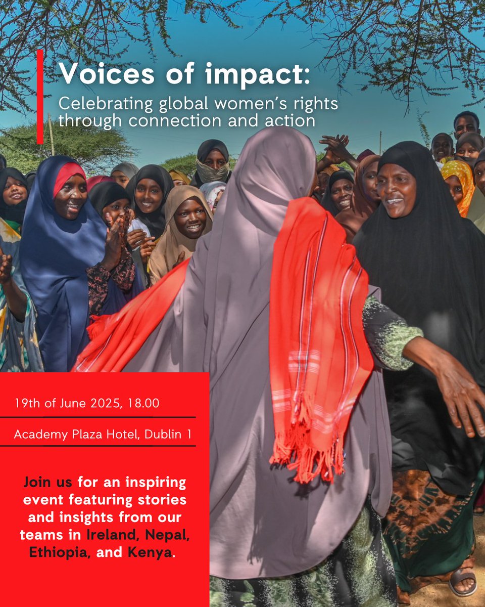 ActionAid Ireland (@actionaid_ire) on Twitter photo 🌍 Join us for “Voices of Impact: Celebrating Global Women’s Rights Through Connection and Action” – an evening to celebrate the impact of the Women’s Rights Programme, supported by <a href="/Irish_Aid/">Irish Aid</a>.
đź“… June 19, 2025 | đź•• 6PM
📍 Academy Plaza Hotel, Dublin 1
actionaid.ie/voices-of-impa… 🌍 Join us for “Voices of Impact: Celebrating Global Women’s Rights Through Connection and Action” – an evening to celebrate the impact of the Women’s Rights Programme, supported by <a href="/Irish_Aid/">Irish Aid</a>.
đź“… June 19, 2025 | đź•• 6PM
📍 Academy Plaza Hotel, Dublin 1
actionaid.ie/voices-of-impa…