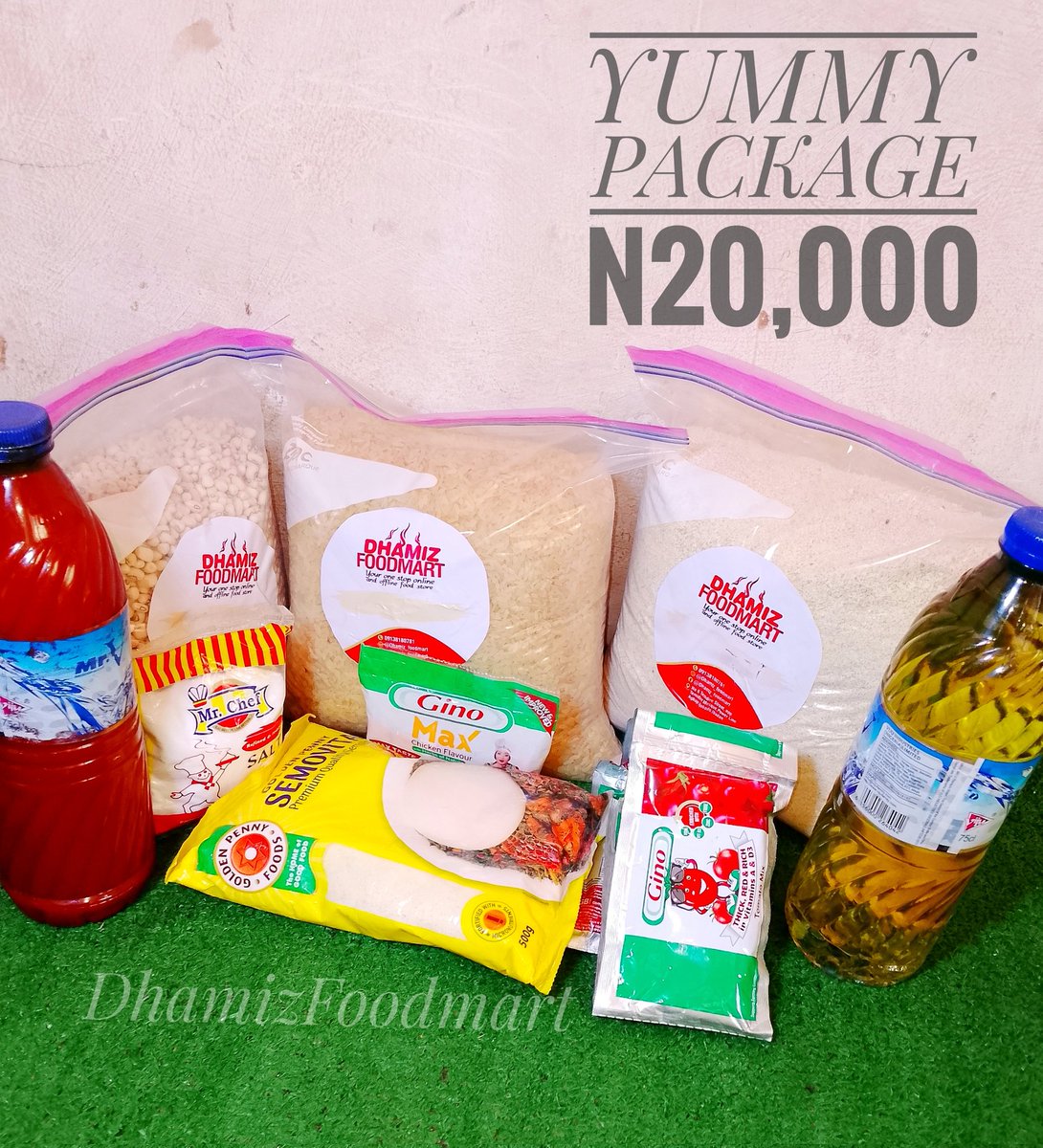 Good morning Beautiful people ❤️ 
May this New week Favour us 🙏❤️

Your favorite Ibadan foodstuffs Vendor is ready to serve you today 🤗
What are you buying from this brand? 
5kg Rice -8,000
10kg-16,000

Frame 3&amp;4 -20,000