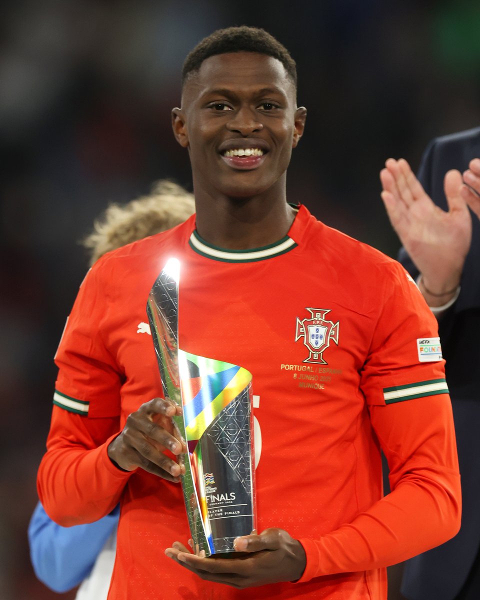 2025 UEFA Nations League Player of the Finals: Nuno Mendes 🇵🇹👏

#NationsLeague