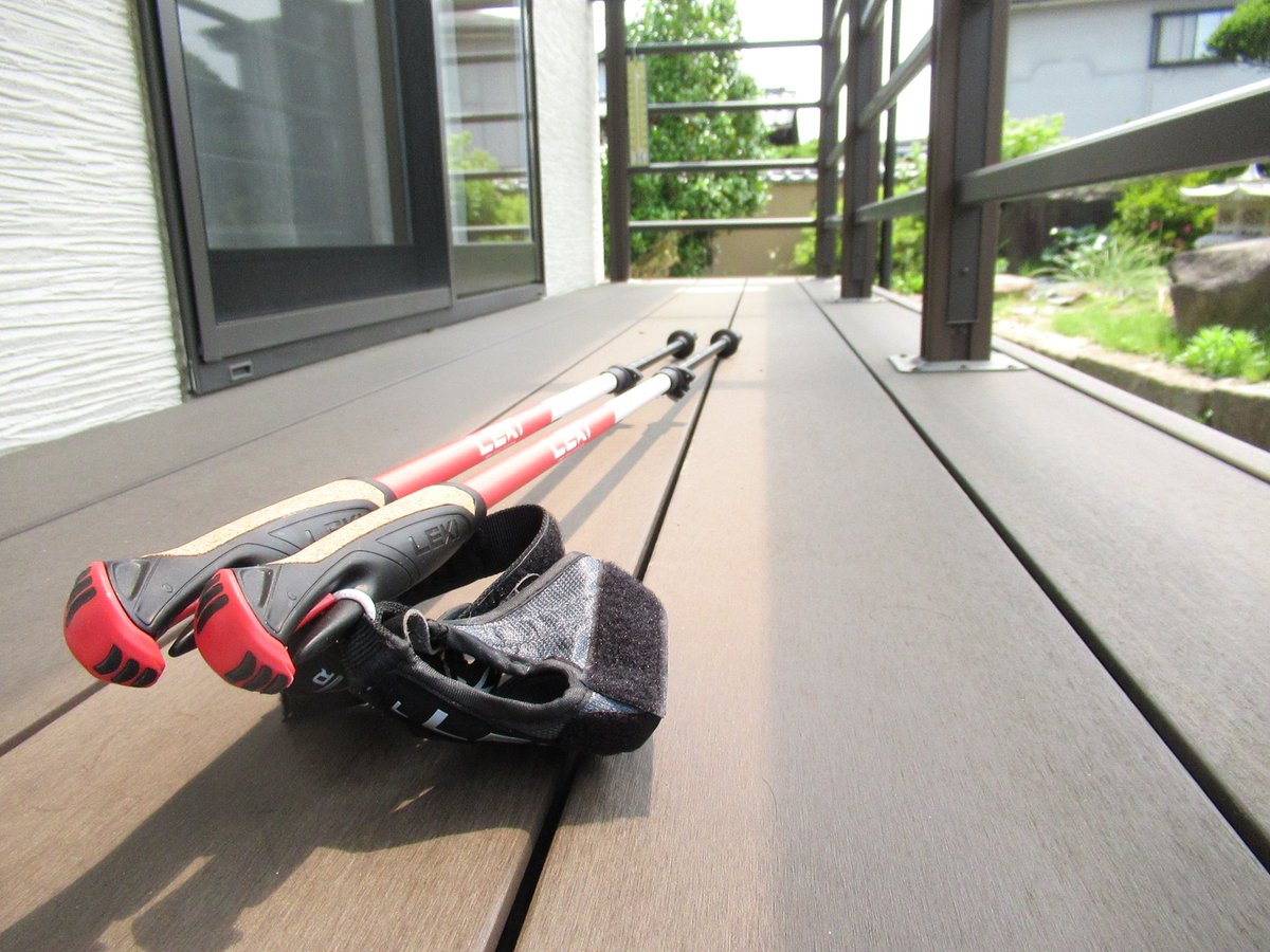 ただでさえ暑さで体力が奪われる夏場。ポールの重さでより体力が奪われる真夏のウォーキングに向けて。ウォーキングポール買っておいた。

ウォーカーxsさん。368gだっけ軽い。女性にいいよお。今ならAmazonで9800円ぐらい。軽いは正義。安さは正義。

#ウォーキング #ダイエット垢さんと繋がりたい